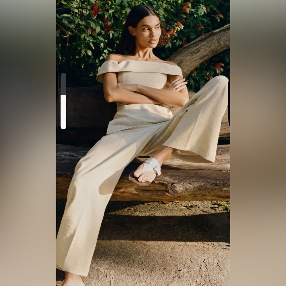 Zara Linen Pants in Large